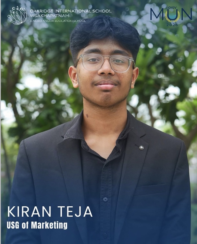 Kiran Teja — USG of Marketing