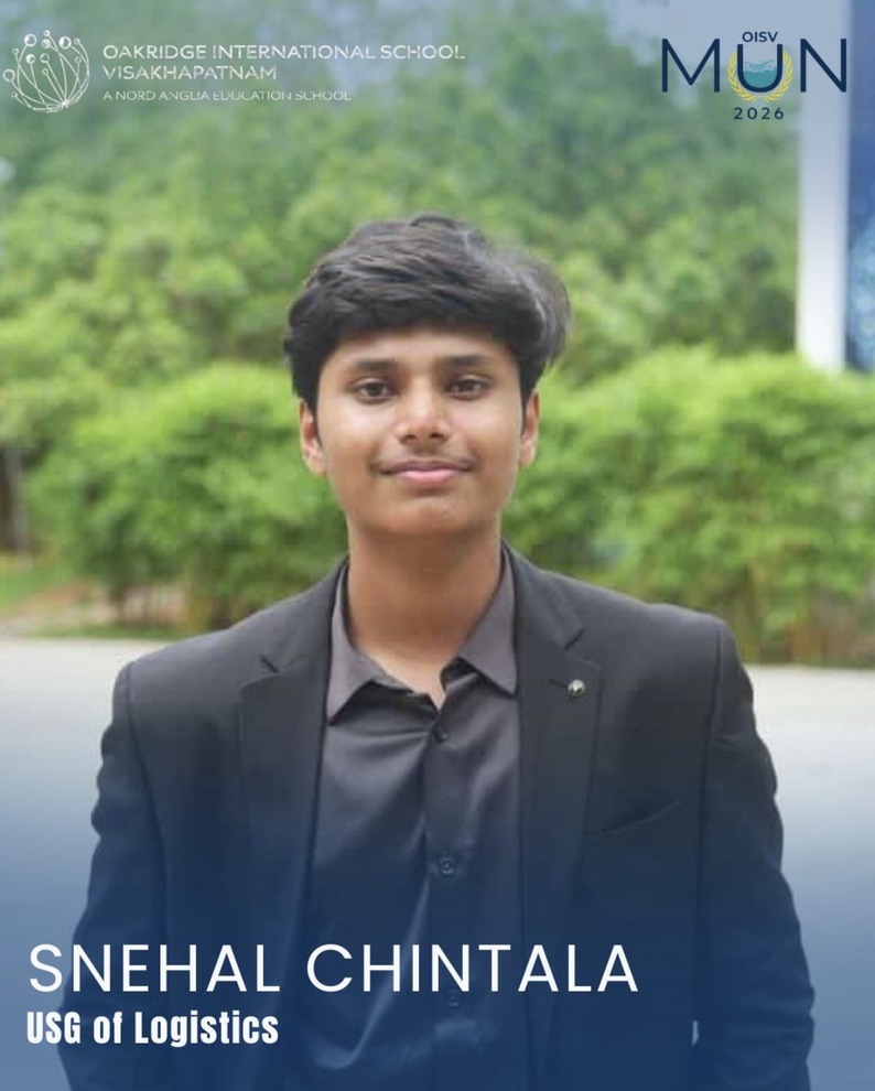 Snehal Chintala — USG of Logistics