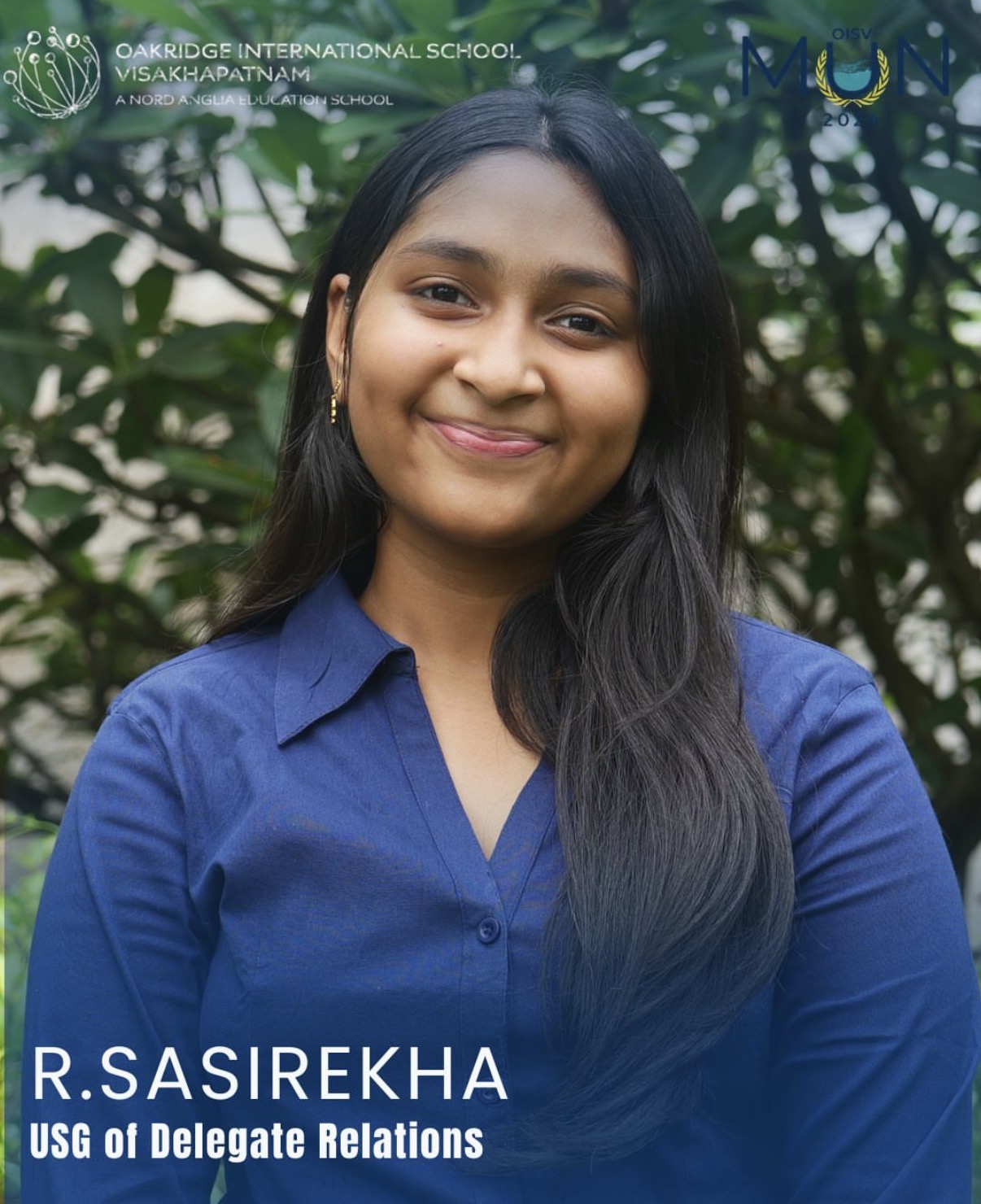 R. Sasirekha — USG of Delegate Relations