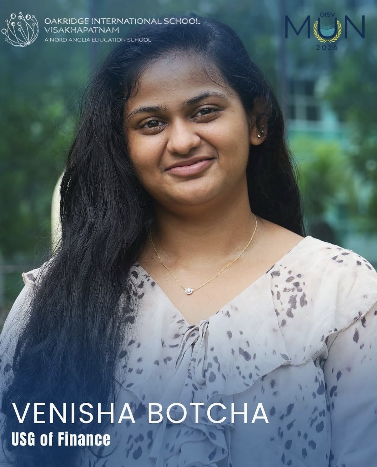 Venisha Botcha — USG of Finance